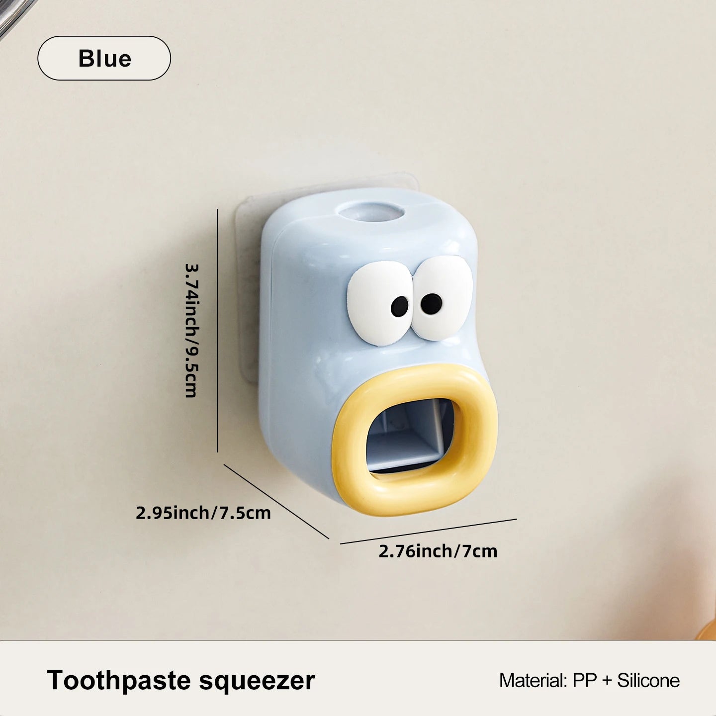 Dispenser Automatico di Dentifricio da Parete per Bagno, Spremitore di Dentifricio per Doccia Familiare