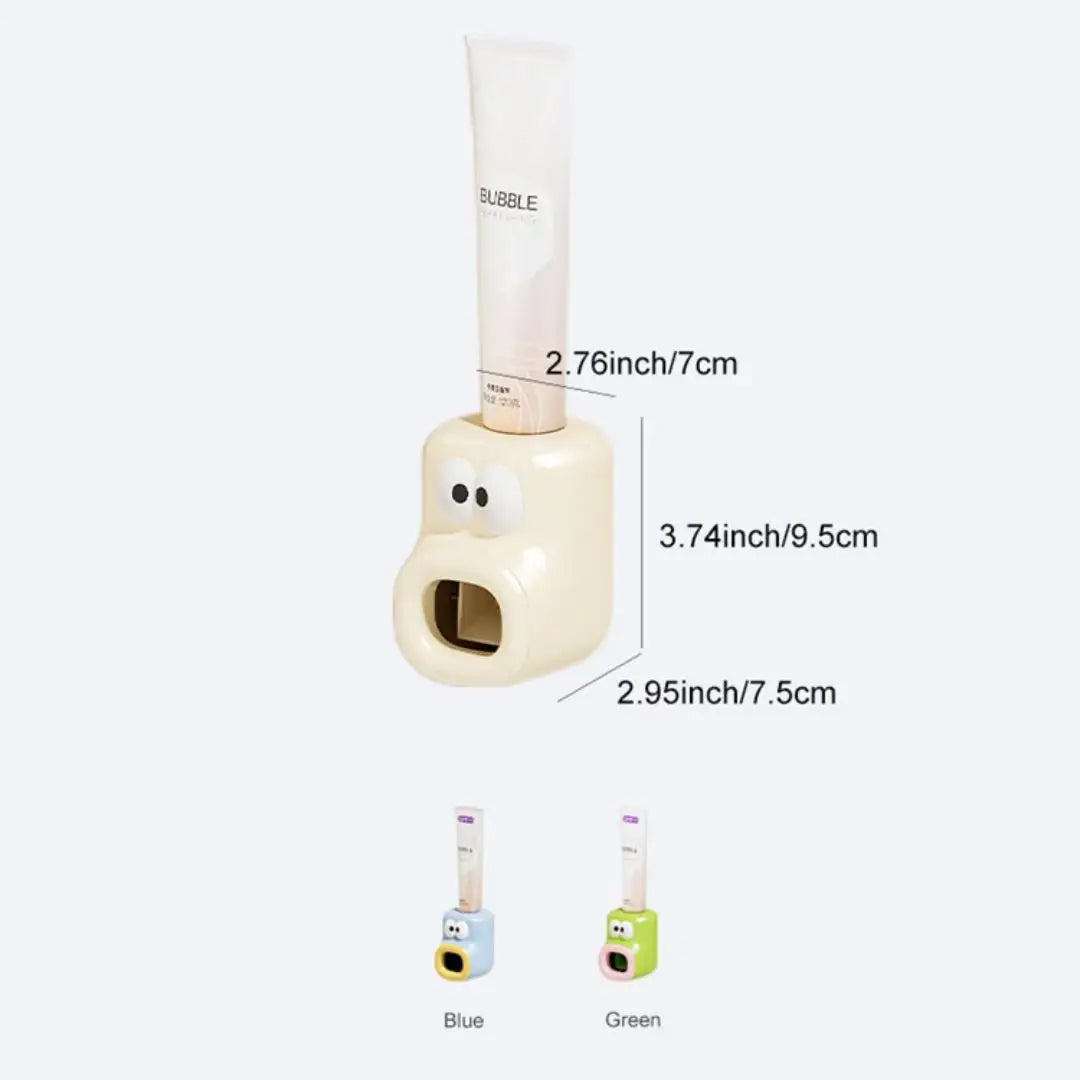 Dispenser Automatico di Dentifricio da Parete per Bagno, Spremitore di Dentifricio per Doccia Familiare
