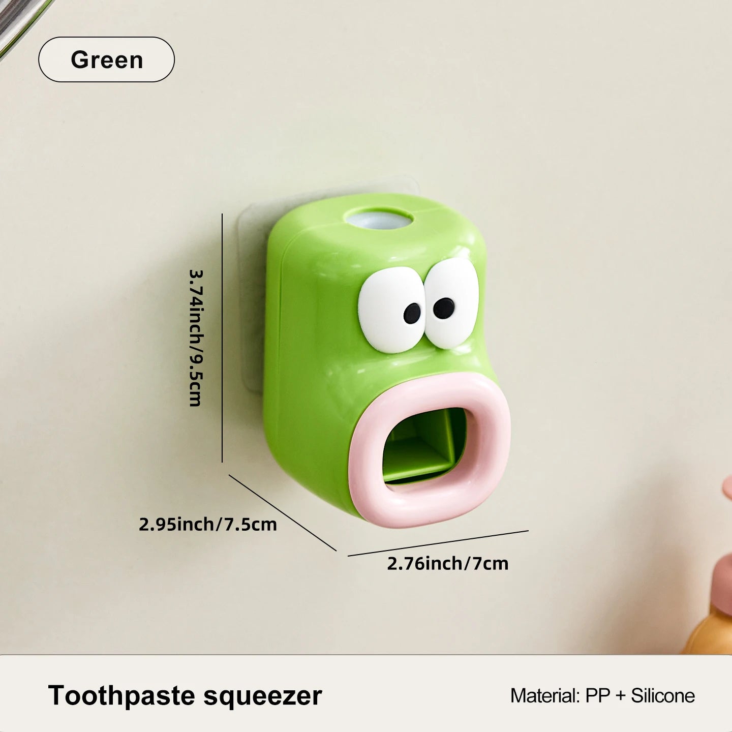 Dispenser Automatico di Dentifricio da Parete per Bagno, Spremitore di Dentifricio per Doccia Familiare