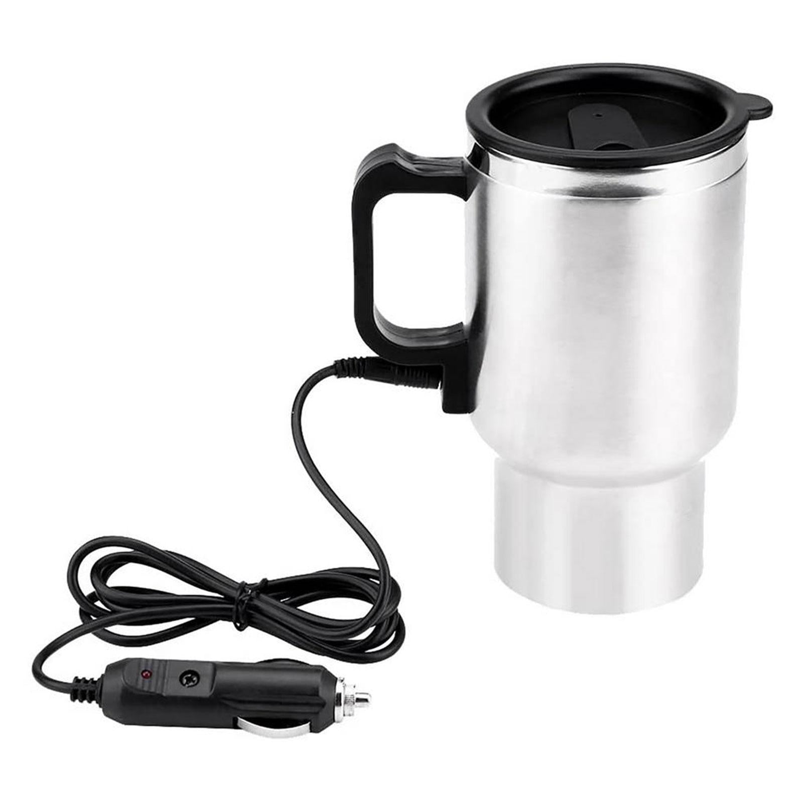 500ML 12V Auto Tazza di Riscaldamento Elettrico USB Tazza Riscaldante Bottiglia di Acqua Tazza Riscaldatore Tazza da Viaggio con Riscaldatore USB Gadget per Auto
