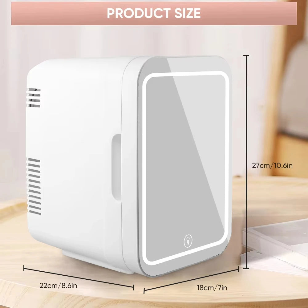 4L Beauty Mini Fridge for Cosmetics and Skincare – Compact and Quiet