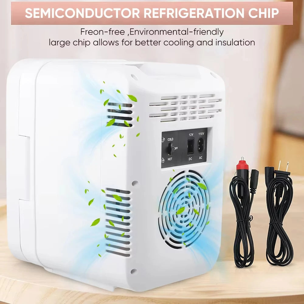 4L Beauty Mini Fridge for Cosmetics and Skincare – Compact and Quiet