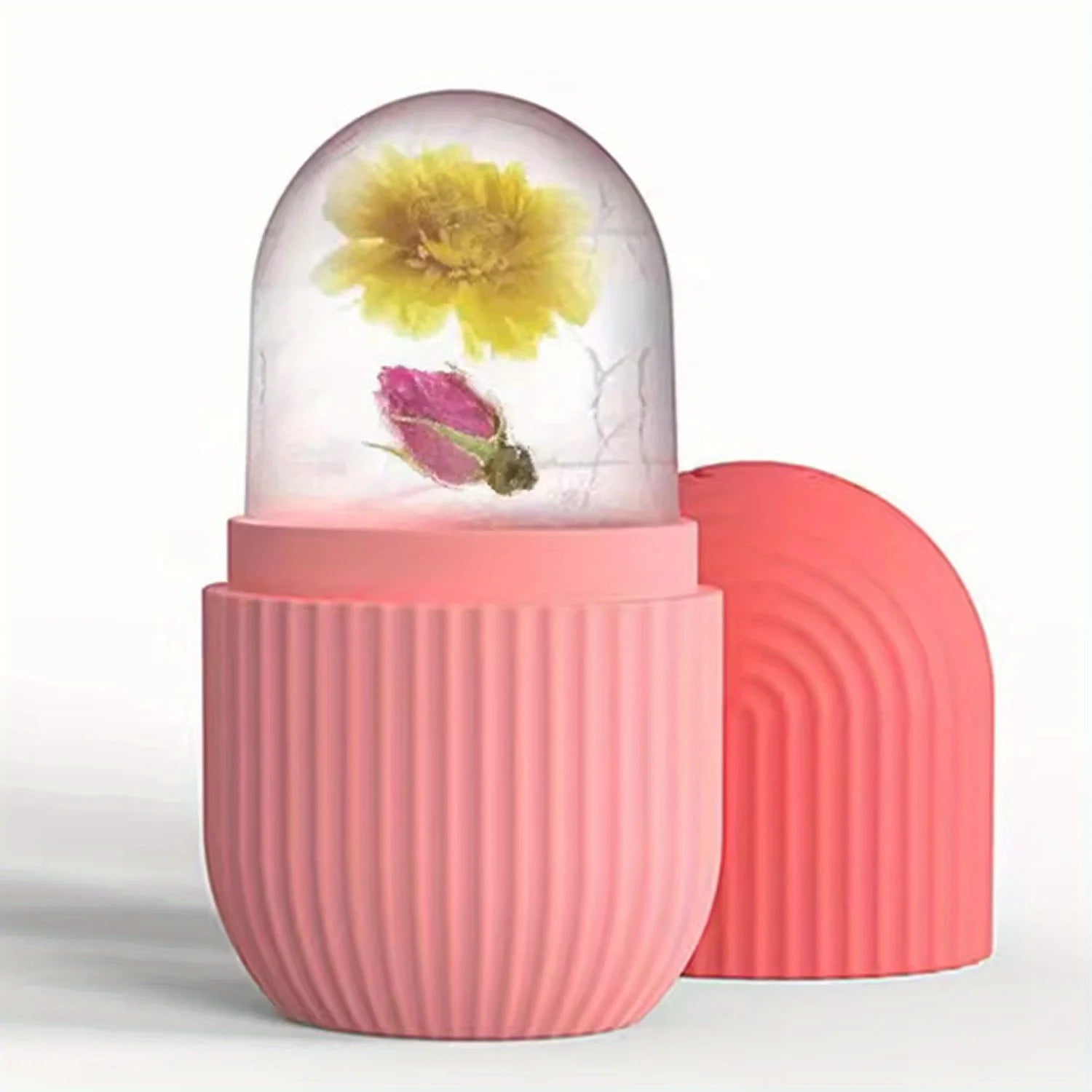 Ice Roller Silicone Viso - Rullo Gua Sha per Skincare