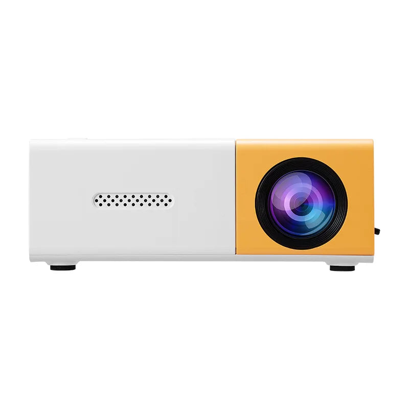 Mini Home Theater Projector 2026, Portable Video Projector, Supports Smartphone Projection, Suitable for TV Stick/USB/Laptop