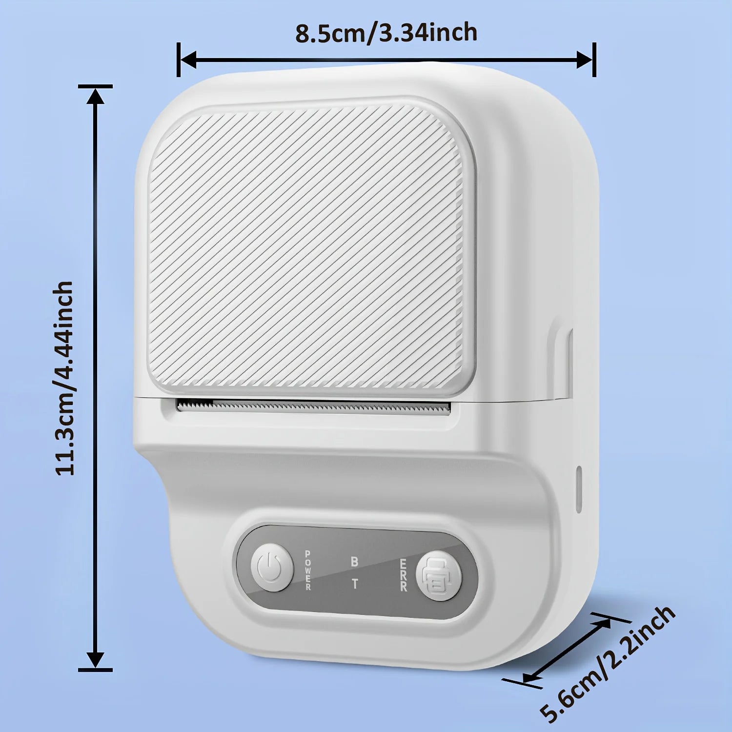Mini Portable Thermal Printer - Inkless Printing
