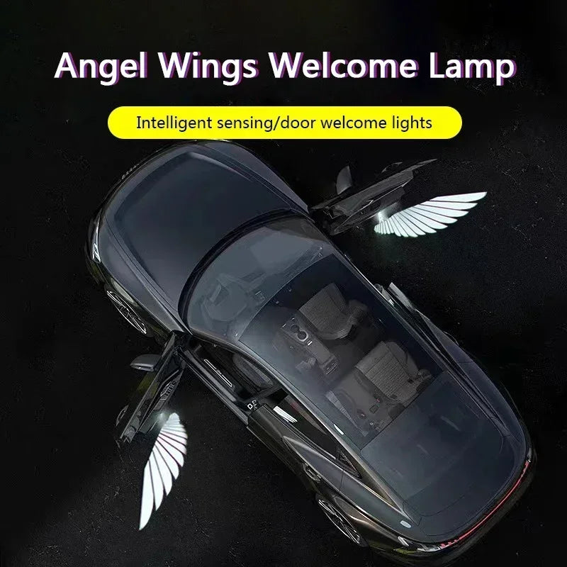 Proiettore Laser per Portiere Auto – Logo LED Benvenuto