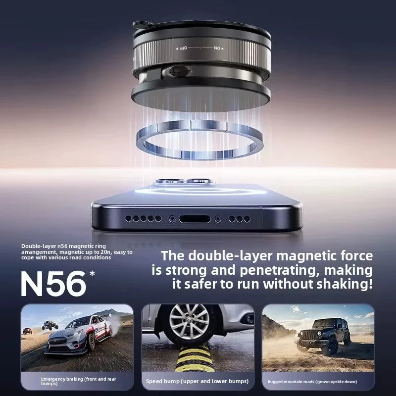 MagSafe Magnetic Car Mount – 360° Rotation