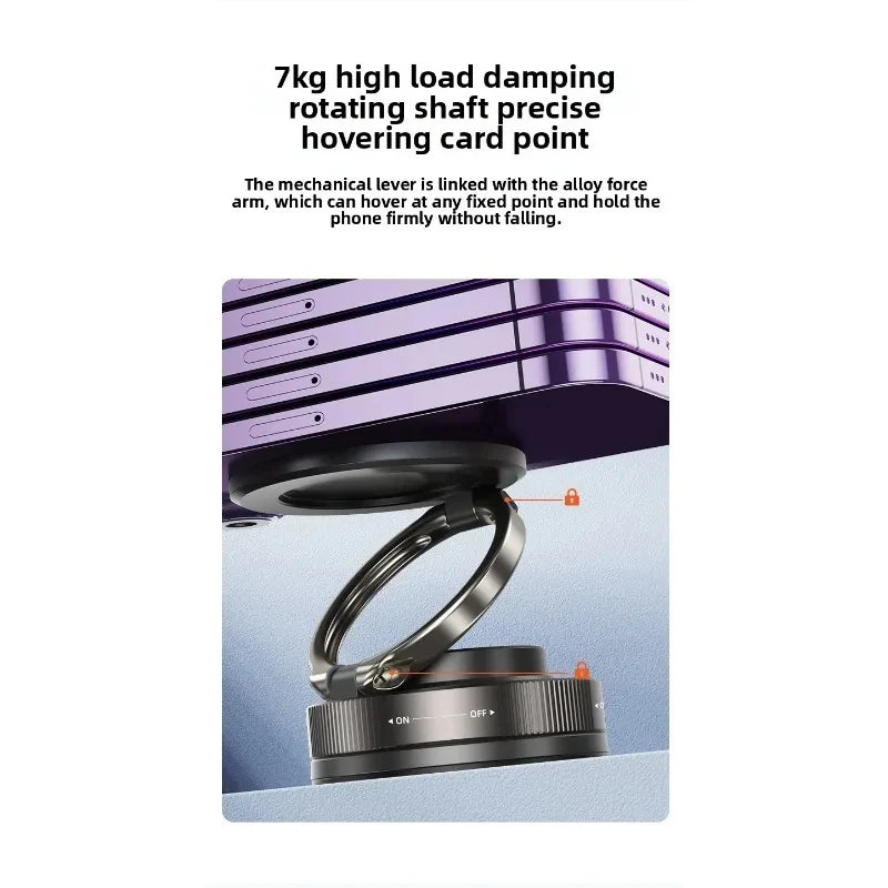 MagSafe Magnetic Car Mount – 360° Rotation