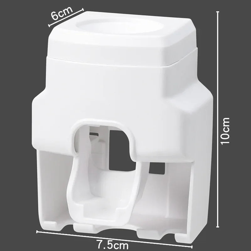Dispenser automatico di dentifricio per WC Dispenser automatico di dentifricio per pasta a parete Accessori per il bagno Estrusore automatico