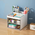 Organizer per Trucco con Coperchio – Porta Cosmetici Trasparente