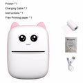 Stampante termica portatile Mini CAT stampa stampante termica tascabile per foto 58mm stampa stampanti wireless Bluetooth Android iOS
