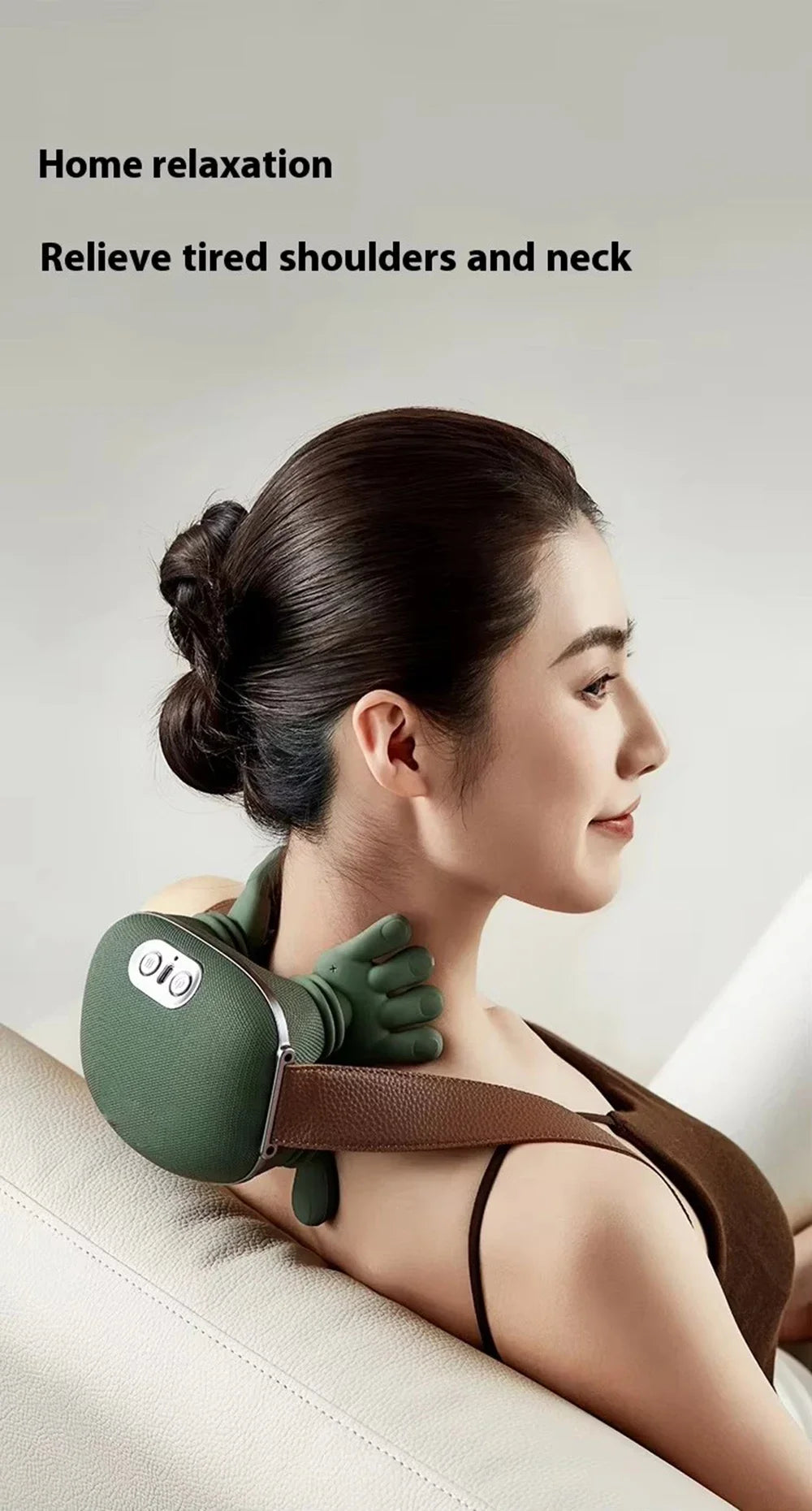 Neck and Shoulder Massager – Heat and 3D Shiatsu