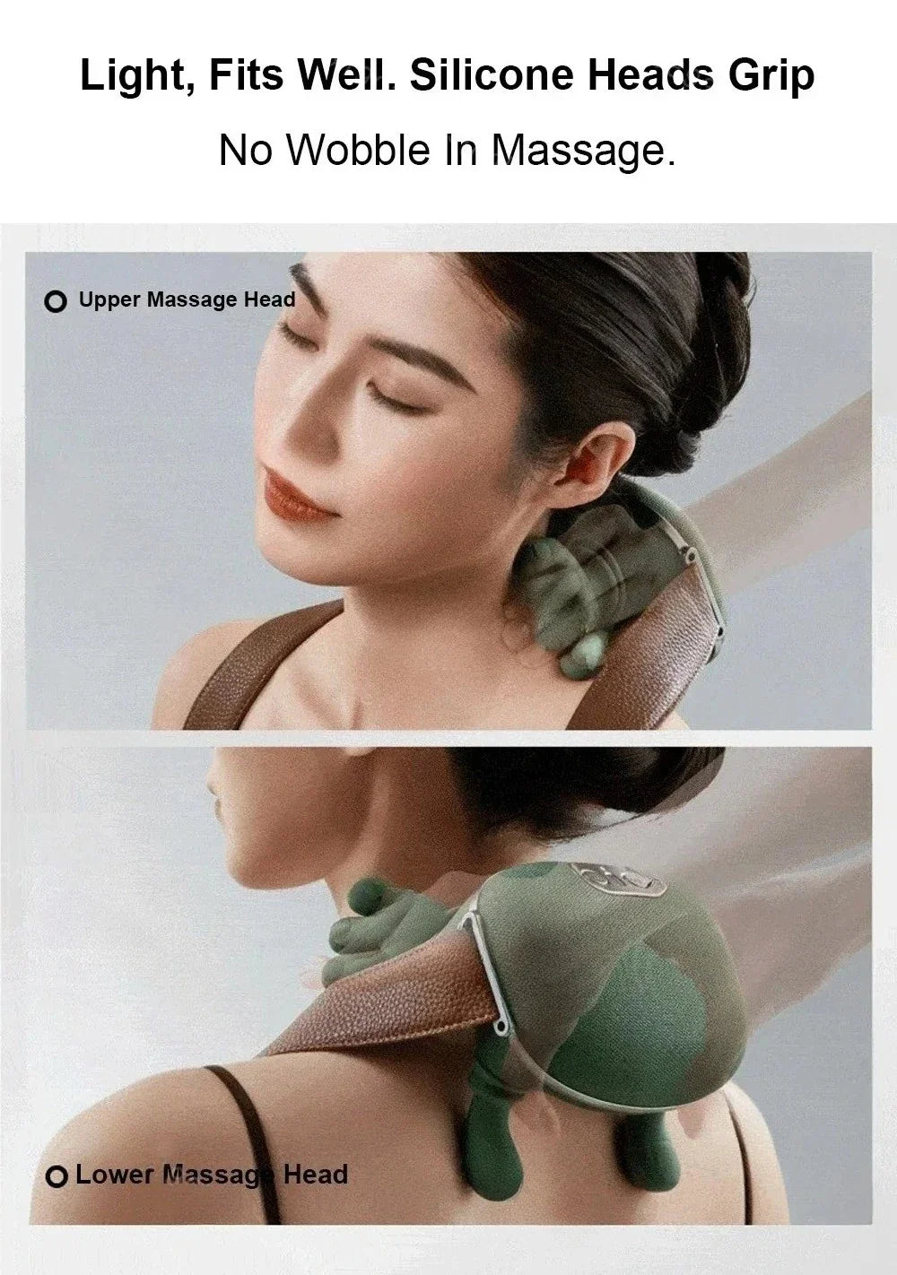 Neck and Shoulder Massager – Heat and 3D Shiatsu