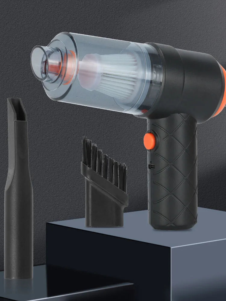 Aspirapolvere Portatile per Auto – Potente, Senza Fili, USB