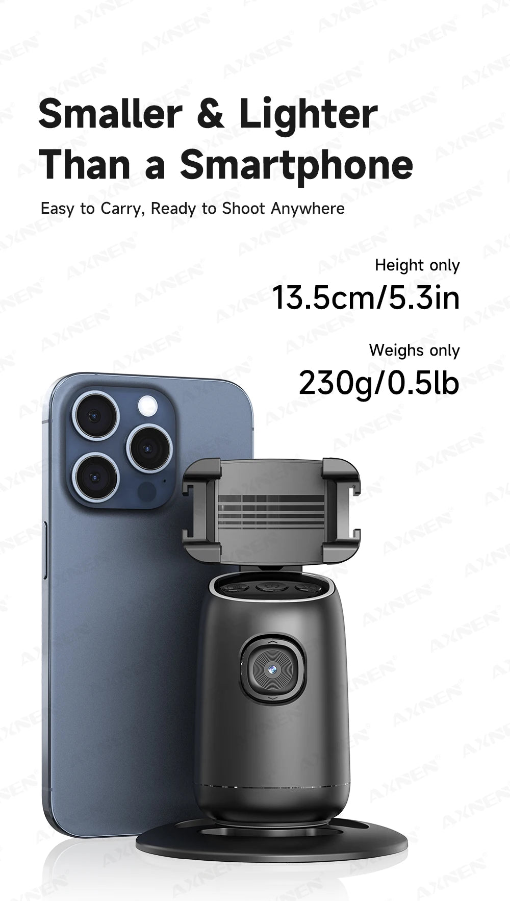 P05 Smartphone Stabilizer Gimbal – 3-Axis Stabilization