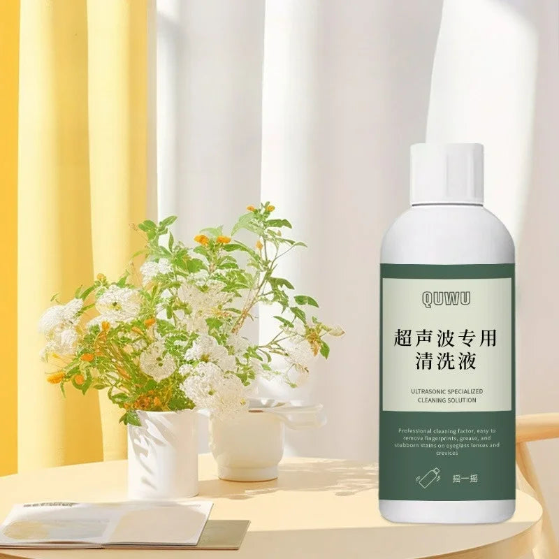 Soluzione di pulizia ad ultrasuoni da 50/120 ml per gioielli, lenti, anelli e accessori metallici, appositamente per macchine per la pulizia ad ultrasuoni