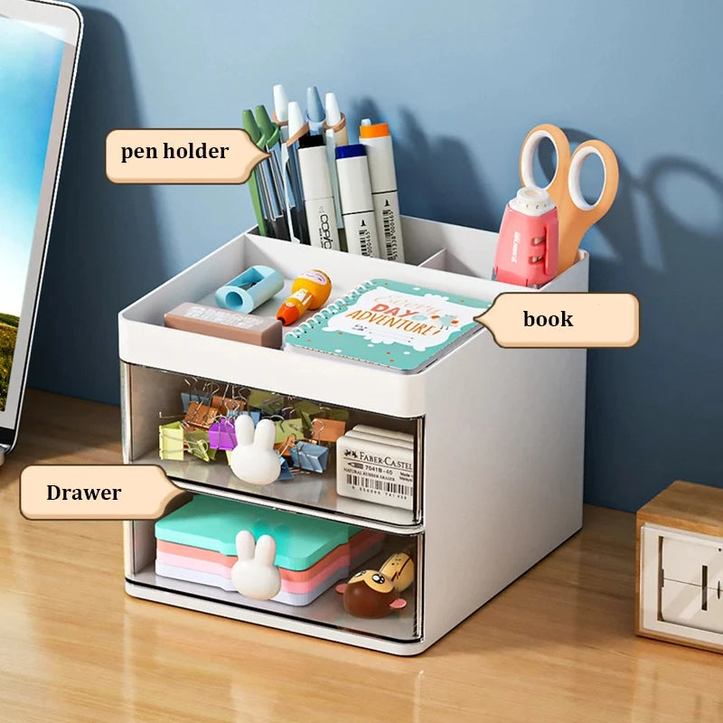 Organizer per Trucco con Coperchio – Porta Cosmetici Trasparente