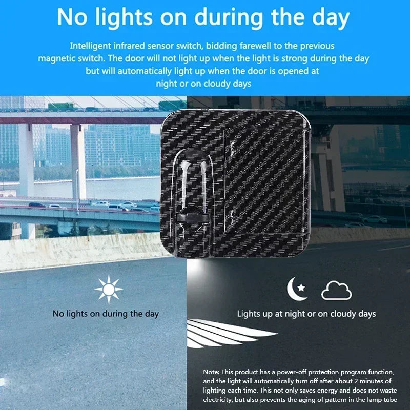 Proiettore Laser per Portiere Auto – Logo LED Benvenuto