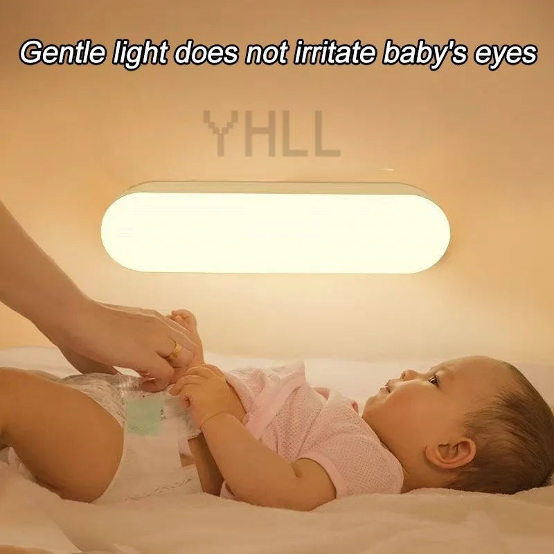LED Night Light with Motion Sensor - USB Rechargeable