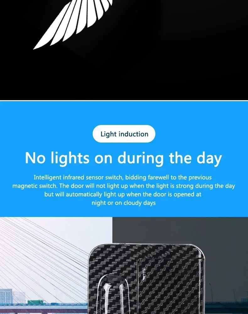 Proiettore Laser per Portiere Auto – Logo LED Benvenuto