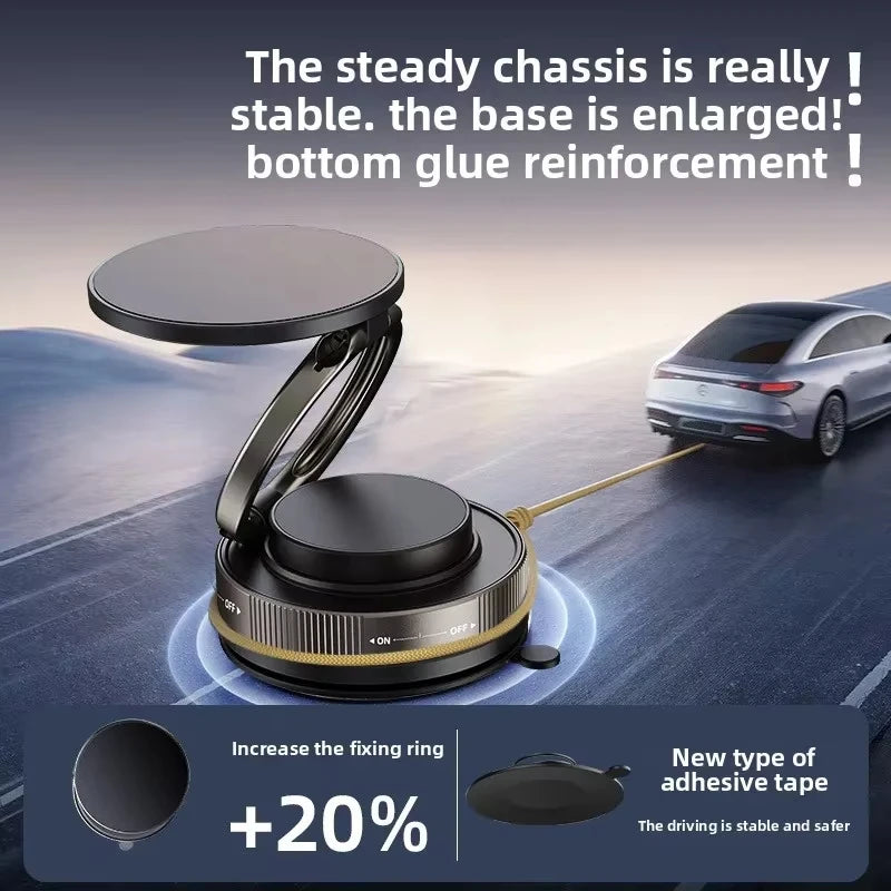MagSafe Magnetic Car Mount – 360° Rotation
