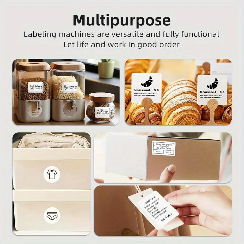 Mini Portable Thermal Printer - Inkless Printing