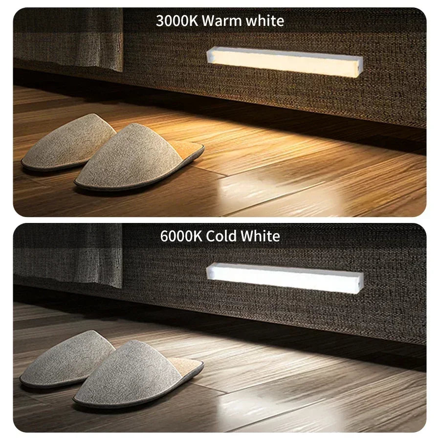Lampada LED Magnetica per Armadio con Sensore di Movimento – Ricaricabile USB