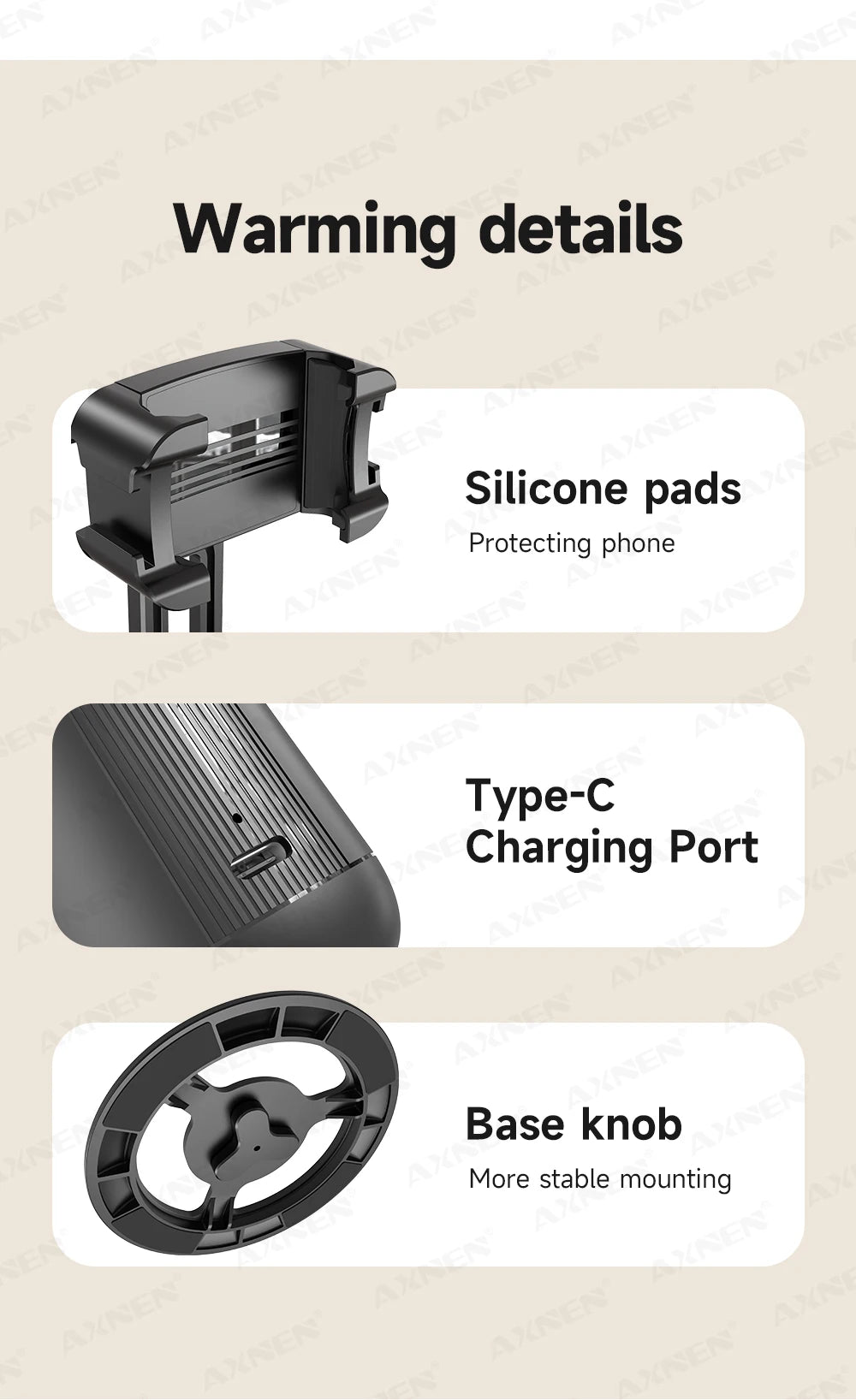 P05 Smartphone Stabilizer Gimbal – 3-Axis Stabilization
