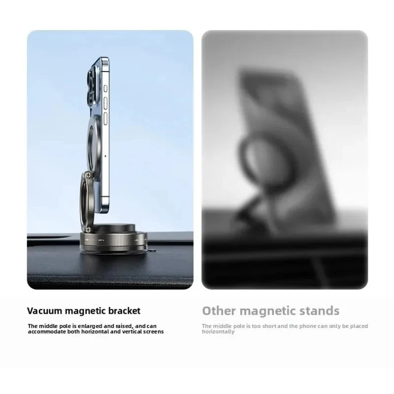 MagSafe Magnetic Car Mount – 360° Rotation