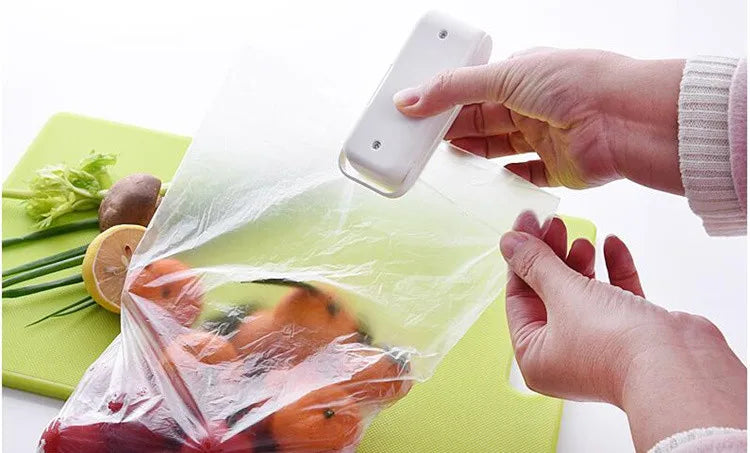 Mini termosigillatrice portatile, termosigillatrice per sacchetti di plastica per alimenti