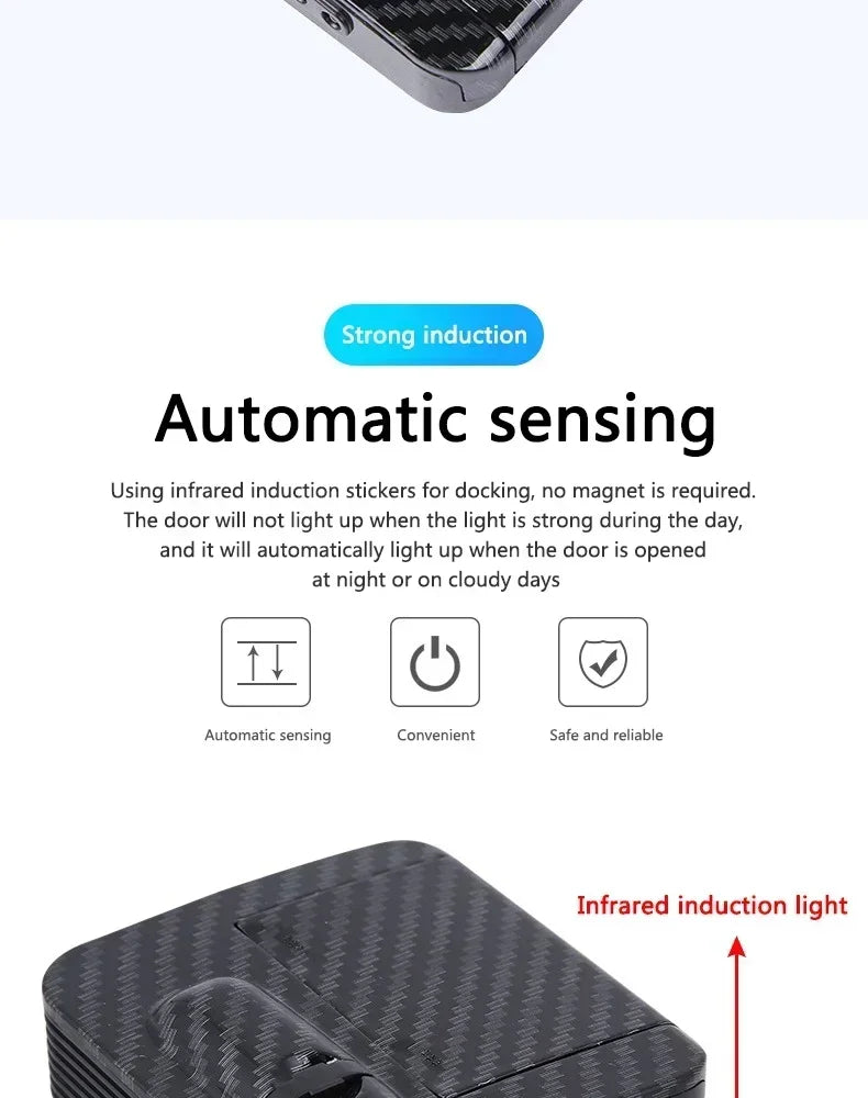 Proiettore Laser per Portiere Auto – Logo LED Benvenuto