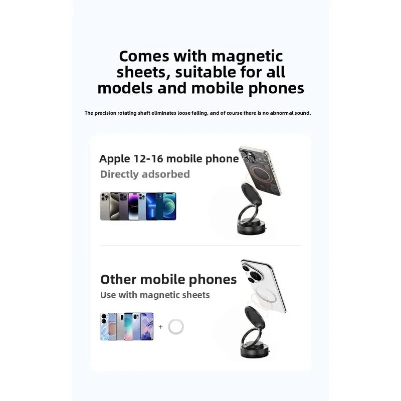 MagSafe Magnetic Car Mount – 360° Rotation