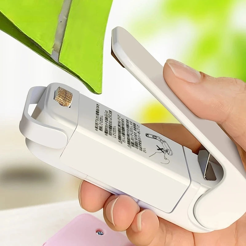 Mini termosigillatrice portatile, termosigillatrice per sacchetti di plastica per alimenti