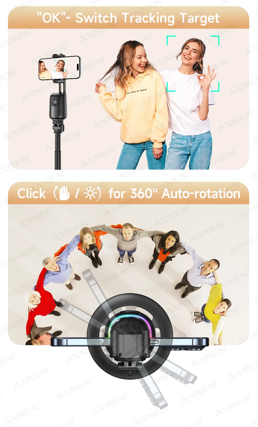 P05 Smartphone Stabilizer Gimbal – 3-Axis Stabilization