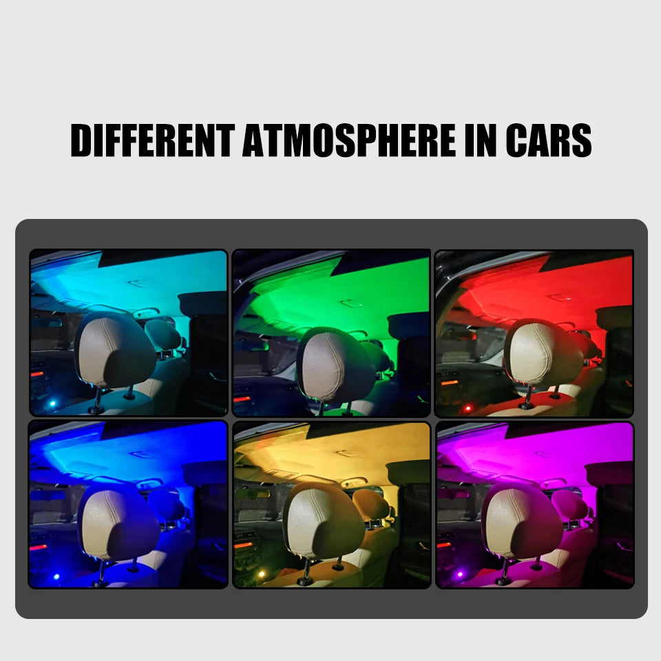 Lampada Sunset LED USB – Luce Arcobaleno d'Atmosfera per Camera