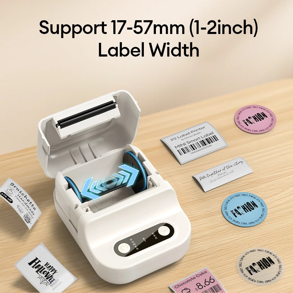Mini Portable Thermal Printer - Inkless Printing