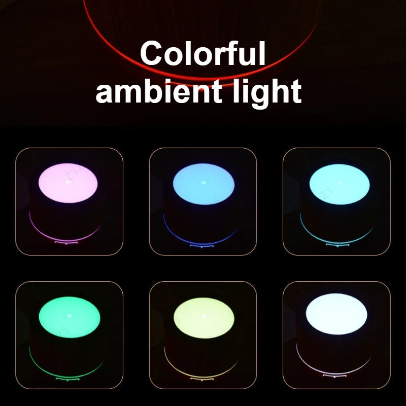 Umidificatore con Altoparlante Bluetooth e Luce LED – 3 in 1