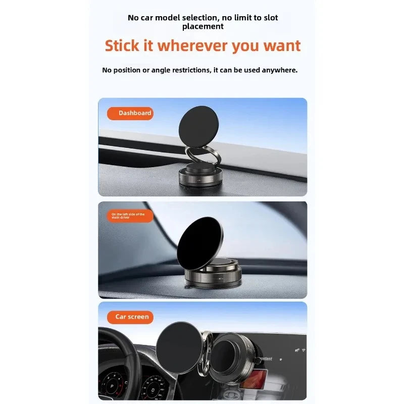 MagSafe Magnetic Car Mount – 360° Rotation