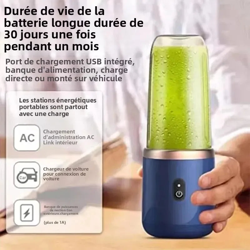 Frullatore USB Portatile – Mini Mixer per Frullati e Smoothie