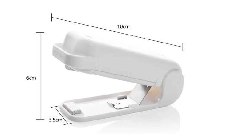 Mini termosigillatrice portatile, termosigillatrice per sacchetti di plastica per alimenti