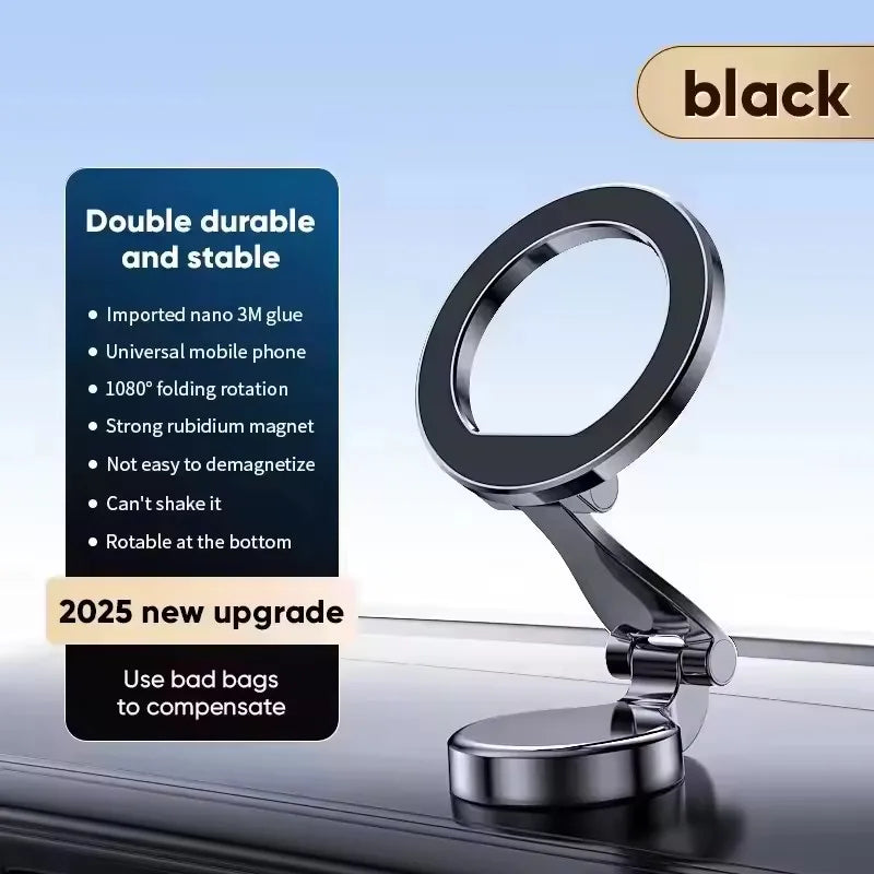 MagSafe Magnetic Car Mount – With Ring or Suction Cup