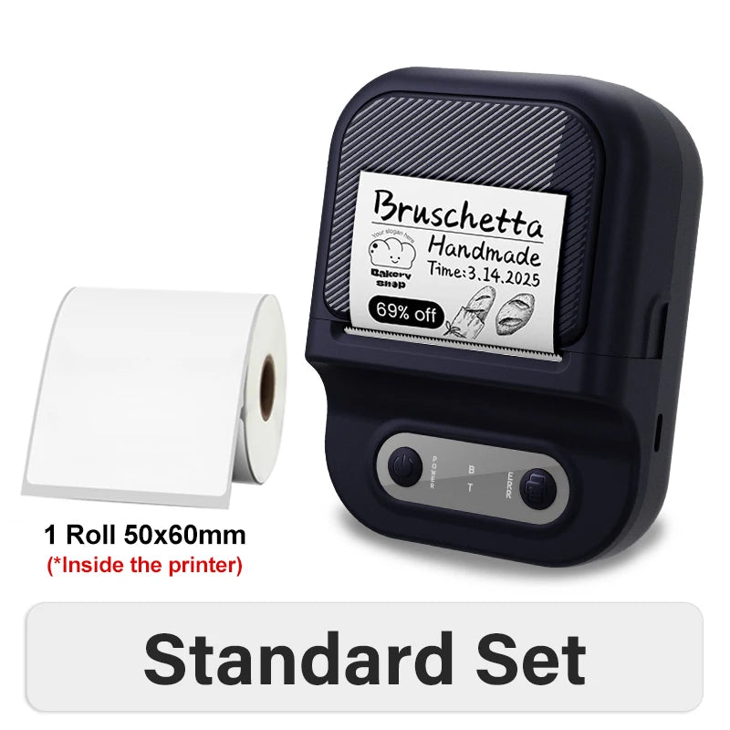 Mini Portable Thermal Printer - Inkless Printing