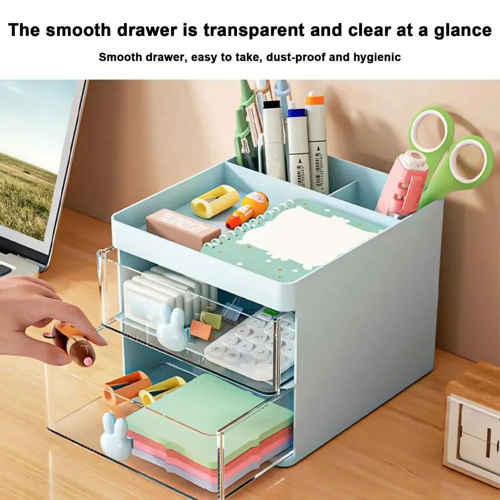 Organizer per Trucco con Coperchio – Porta Cosmetici Trasparente