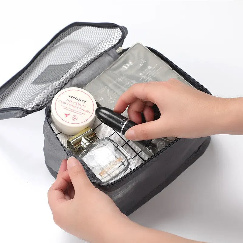 Set di 6 borse portaoggetti per vestiti da viaggio, organizer per bagagli portatile, custodia per valigia, cubo da imballaggio per scarpe, imballaggio di vestiti