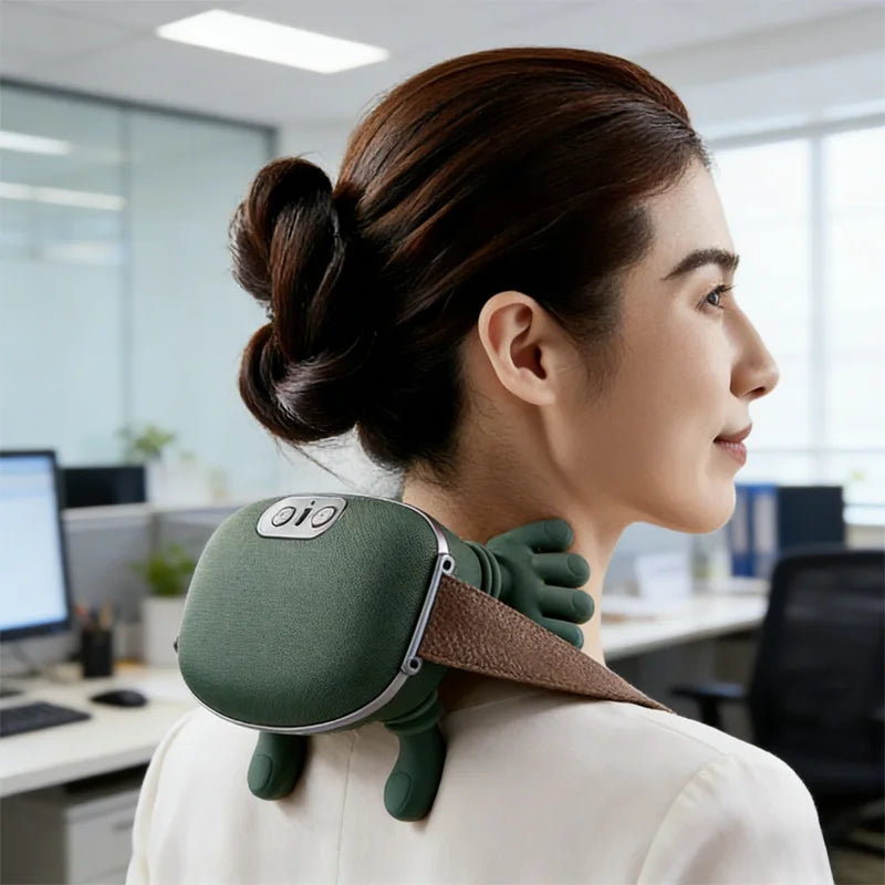 Neck and Shoulder Massager – Heat and 3D Shiatsu