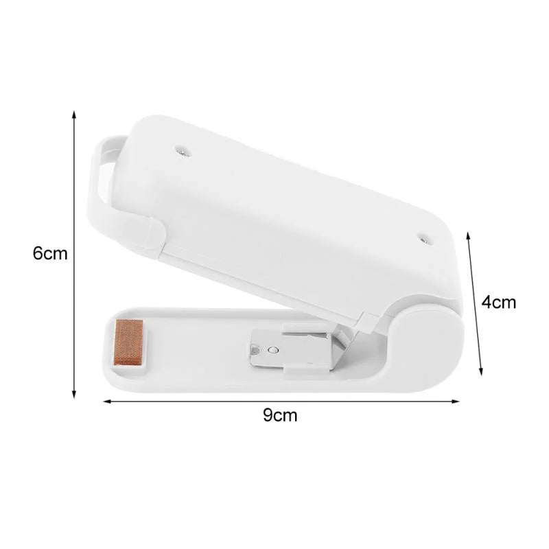 Mini termosigillatrice portatile, termosigillatrice per sacchetti di plastica per alimenti